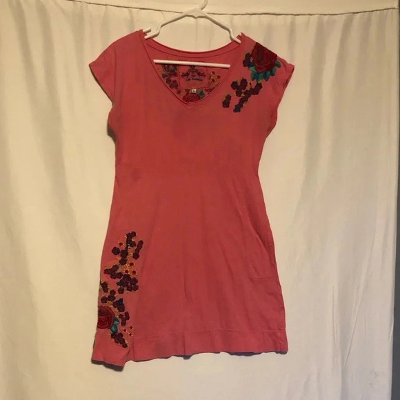 Johnny Was Dresses & Skirts - Johnny Was JW Los Angeles floral embroidered dress